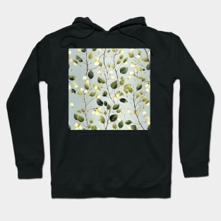 Green Leaves Pattern 3 Hoodie